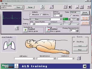 Интерактивная учебная система ACLS Heartsim: