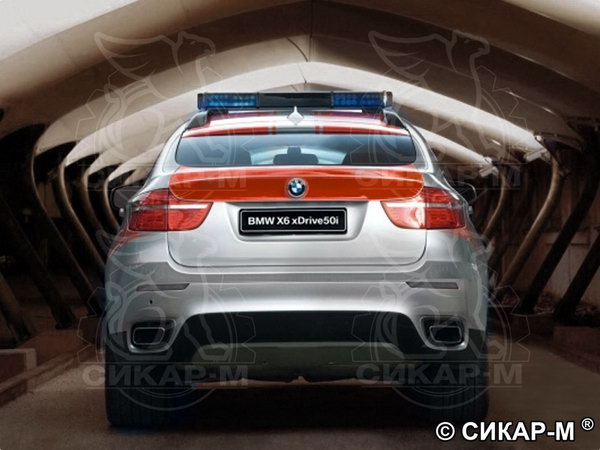 Легковой автомобиль врача неотложной помощи на базе BMW X6