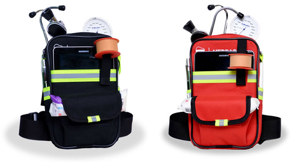 Сумка Medbag Sever черного и красного цветов.