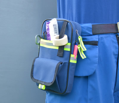 Сумка с расходными материалами. Крепление на пояс.